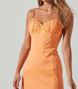 Style 1-4059135016-3855 ASTR Orange Size 0 Mini Cocktail Dress on Queenly