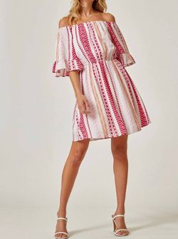 Style 1-4239553821-2791 ANDREE BY UNIT Pink Size 12 Free Shipping Casual Sleeves Cocktail Dress on Queenly