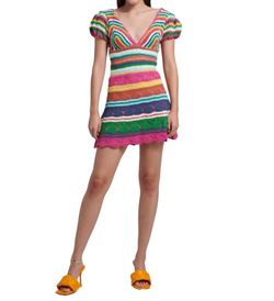 Style 1-813172694-3236 LOVE THE LABEL Multicolor Size 4 Tall Height Cocktail Dress on Queenly