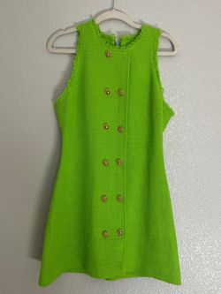 Zara Green Size 4 Sorority Free Shipping Wedding Guest Casual Cocktail Dress on Queenly