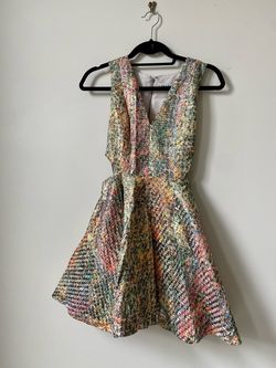 Alice & Olivia Multicolor Size 0 50 Off A-line Dress on Queenly