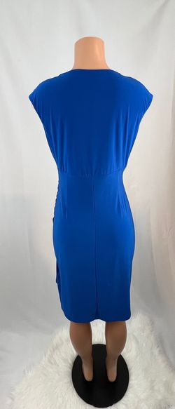 Ralph Lauren Blue Size 12 Prom Semi Formal Straight Dress on Queenly