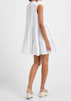 Style 1-1033856181-3236 FRENCH CONNECTION White Size 4 Mini Tall Height Cocktail Dress on Queenly