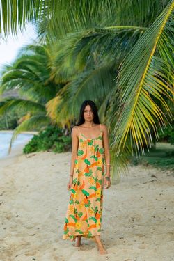 Style 1-1908927143-3855 XIX Palms Multicolor Size 0 Free Shipping Straight Dress on Queenly