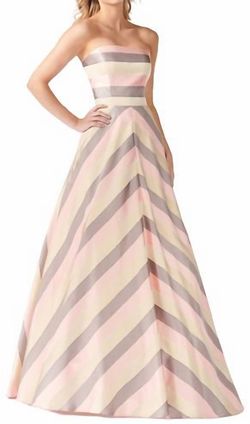 Style 1-3264960715-1498 Colette by Mon Cheri Pink Size 4 Polyester Pattern Ball gown on Queenly