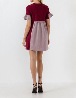 Style 1-3297597739-2585 2.7 AUGUST APPAREL Red Size 0 Mini Maroon Cocktail Dress on Queenly