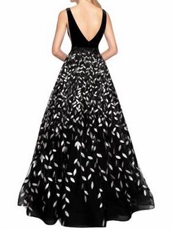 Style 1-4167408926-1498 Abby Paris Black Size 4 Tall Height Ball gown on Queenly