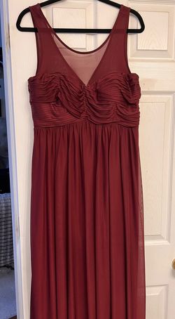 Birdy Grey Red Size 16 Wedding Guest Medium Height Plus Size A-line Dress on Queenly