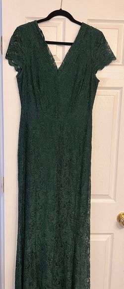 Asos Green Size 12 Plus Size A-line Dress on Queenly