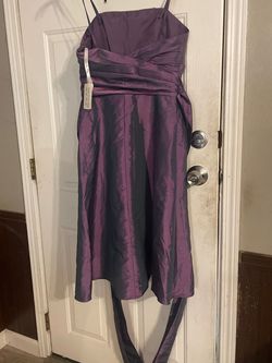 Da Vinci Purple Size 10 Floor Length 50 Off A-line Dress on Queenly