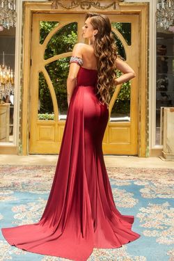 Style PS22222 Portia and Scarlett Red Size 2 Black Tie Side slit Dress on Queenly