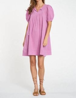 Style 1-1018543299-3236 dRA Los Angeles Purple Size 4 Lace V Neck Cocktail Dress on Queenly