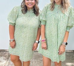 Style 1-1292045483-2790 Olivia James the Label Green Size 12 Sleeves Mini Sorority Cocktail Dress on Queenly