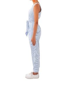 Style 1-1351934026-2696 GRETCHEN SCOTT Light Blue Size 12 Free Shipping Plus Size Jumpsuit Dress on Queenly