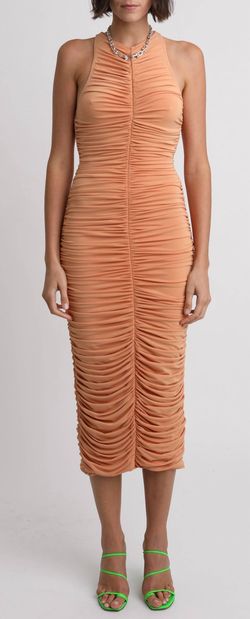 Style 1-1431698787-3855 A.L.C. Orange Size 0 Tall Height Cocktail Dress on Queenly