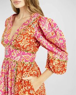 Style 1-1847989766-2696 LOVE THE LABEL Multicolor Size 12 Sleeves Free Shipping Print Cocktail Dress on Queenly