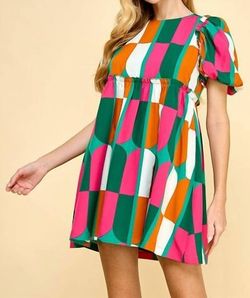 Style 1-2272390383-2696 TCEC Multicolor Size 12 Casual Cocktail Dress on Queenly