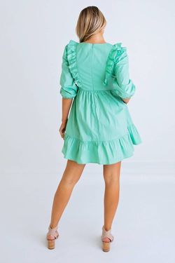 Style 1-2886456601-2791 Karlie Green Size 12 Sorority Rush Sorority Cocktail Dress on Queenly