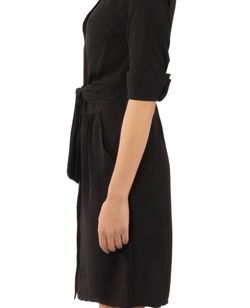 Style 1-3095656846-3855 GRETCHEN SCOTT Black Size 0 Mini Belt Sorority Cocktail Dress on Queenly