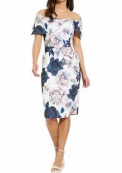 Style 1-3881168637-1901 Joseph Ribkoff Multicolor Size 6 Cocktail Dress on Queenly