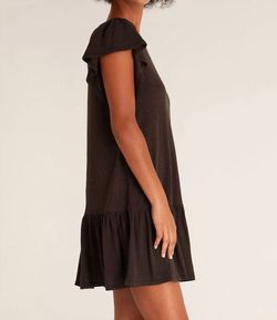 Style 1-683050894-5230 Z Supply Black Size 4 Keyhole Cocktail Dress on Queenly