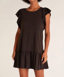 Style 1-683050894-5230 Z Supply Black Size 4 Keyhole Mini Cocktail Dress on Queenly