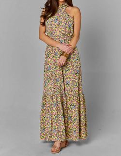 Style 1-907754323-3471 BUDDYLOVE Multicolor Size 4 High Neck Straight Dress on Queenly