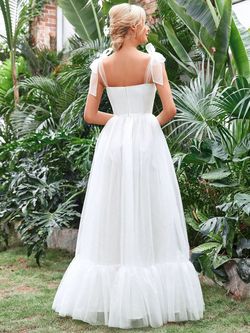 Style FSWD1196 Faeriesty White Size 16 Floor Length Fswd1196 Straight Dress on Queenly