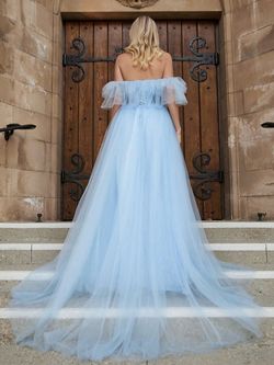 Style FSWD1705 Faeriesty Blue Size 8 Straight Dress on Queenly