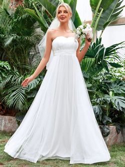 Style FSWD1093 Faeriesty White Size 16 Engagement Sheer Jersey Polyester Straight Dress on Queenly