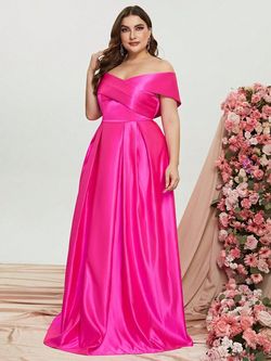 Style FSWD0861P Faeriesty Hot Pink Size 20 Fswd0861p A-line Dress on Queenly