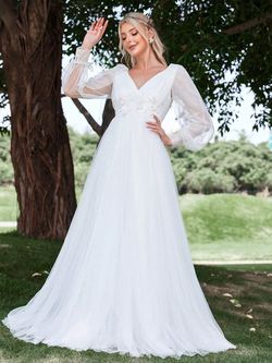Style FSWD1471 Faeriesty White Size 0 Sheer Polyester Engagement Straight Dress on Queenly
