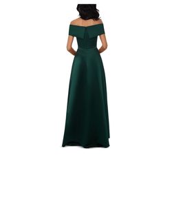 Xscape Green Size 8 Ball gown on Queenly