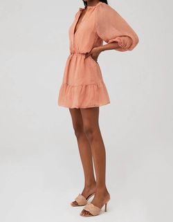 Style 1-2761614381-2901 MINKPINK Pink Size 8 Sleeves Sheer Cocktail Dress on Queenly