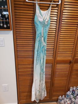 Cache Multicolor Size 4 Floor Length A-line Dress on Queenly