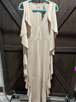 Nude Size 8 Jumpsuit Dress on Queenly