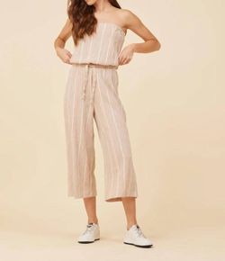 Style 1-1268924607-2696 Vintage Havana Nude Size 12 Tall Height Polyester Jumpsuit Dress on Queenly