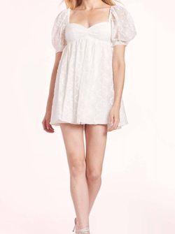 Style 1-1481694948-3011 Amanda Uprichard White Size 8 Polyester Mini Free Shipping Cocktail Dress on Queenly