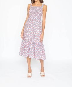 Style 1-178290282-3236 CABALLERO Purple Size 4 Print Pattern Pockets Cocktail Dress on Queenly