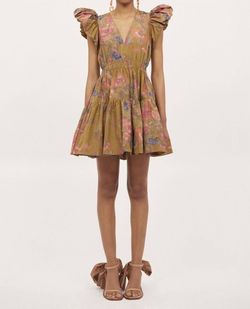 Style 1-1868148435-1498 Ulla Johnson Multicolor Size 4 Polyester Sorority Rush Summer Pockets Cocktail Dress on Queenly