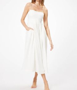 Style 1-1908790467-3236 Sophie Rue White Size 4 Tall Height Straight Dress on Queenly