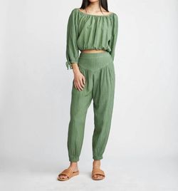 Style 1-233802964-3236 Self Contrast Green Size 4 Free Shipping Jumpsuit Dress on Queenly