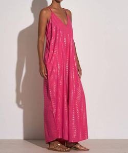 Style 1-3007201334-2696 ELAN Pink Size 12 Pockets Shiny Plus Size Straight Dress on Queenly