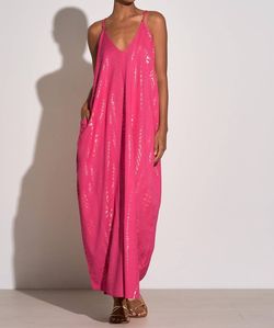 Style 1-3007201334-2696 ELAN Pink Size 12 Shiny Print Tall Height Straight Dress on Queenly