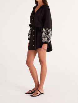 Style 1-3338213908-3236 Z Supply Black Size 4 Sleeves Tall Height Cocktail Dress on Queenly