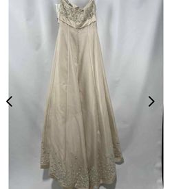 NWT Anne Barge 100% Silk Nude Size 10 70 Off Free Shipping Straight Dress on Queenly
