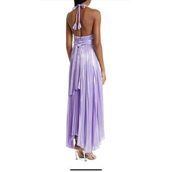 Alice + Olivia Purple Size 8 Belt Floor Length Ball gown on Queenly