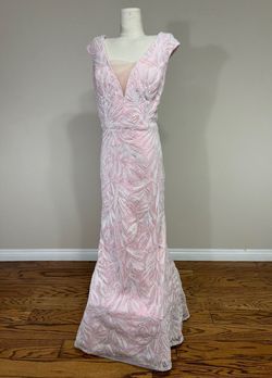 Pink Size 20 Mermaid Dress on Queenly