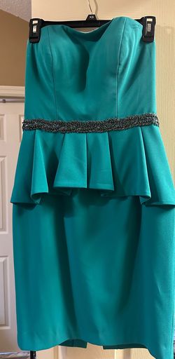 Terani Couture Green Size 6 Mini Pageant Interview Cocktail Dress on Queenly