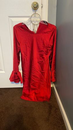 J. crew Red Size 4 Jersey Sleeves A-line Dress on Queenly